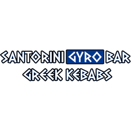 Santorini Gyro Bar logo.